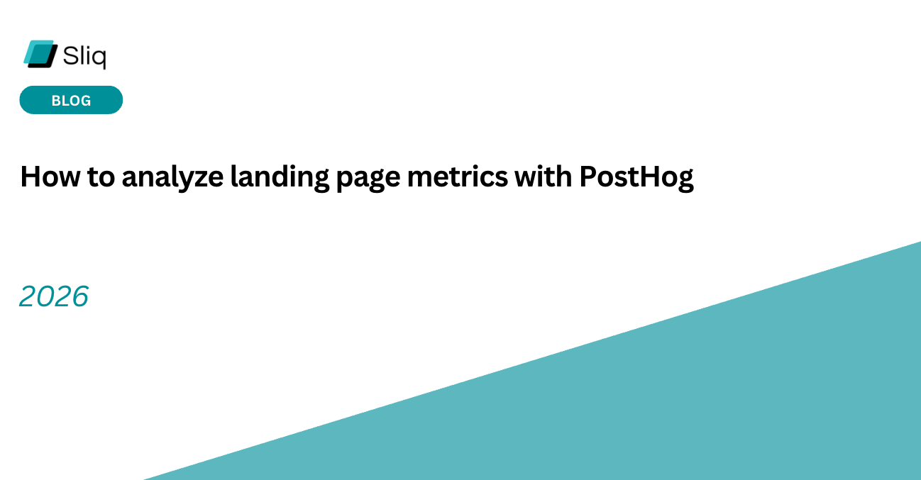 Analyze landing page metrics with PostHog